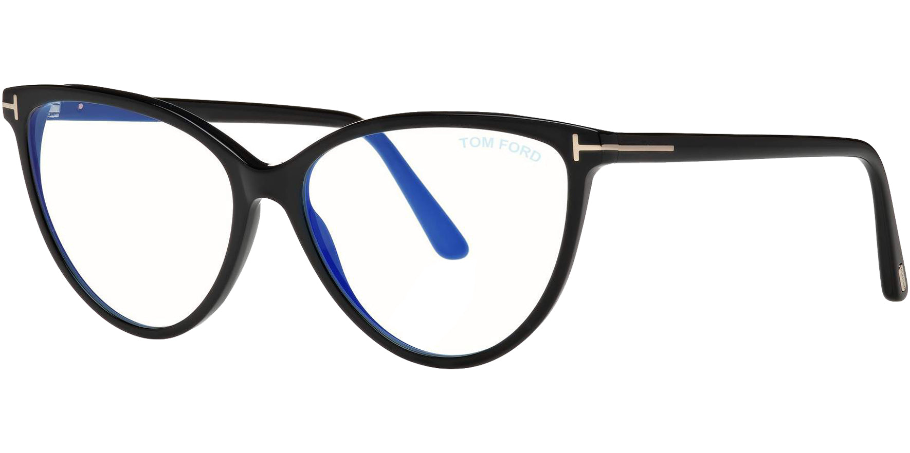 Tom Ford Blue Block Cat Eye Eyeglass Frames - Eyedictive