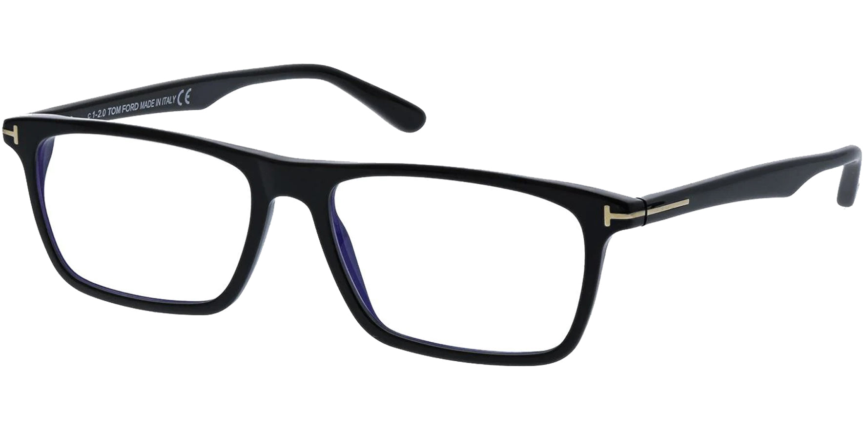 Tom Ford Blue Block Classic Rectangle Eyeglass Frames - Eyedictive