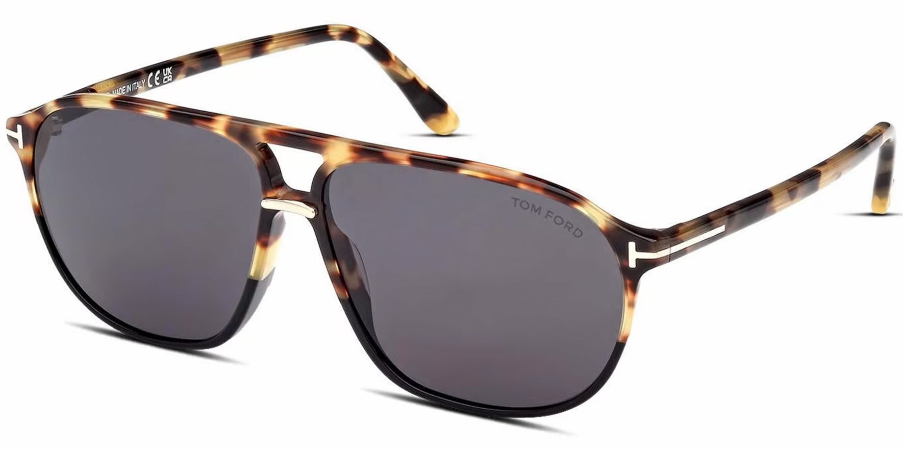 Tom Ford Bruce Shiny Black/Havana Navigator - Eyedictive