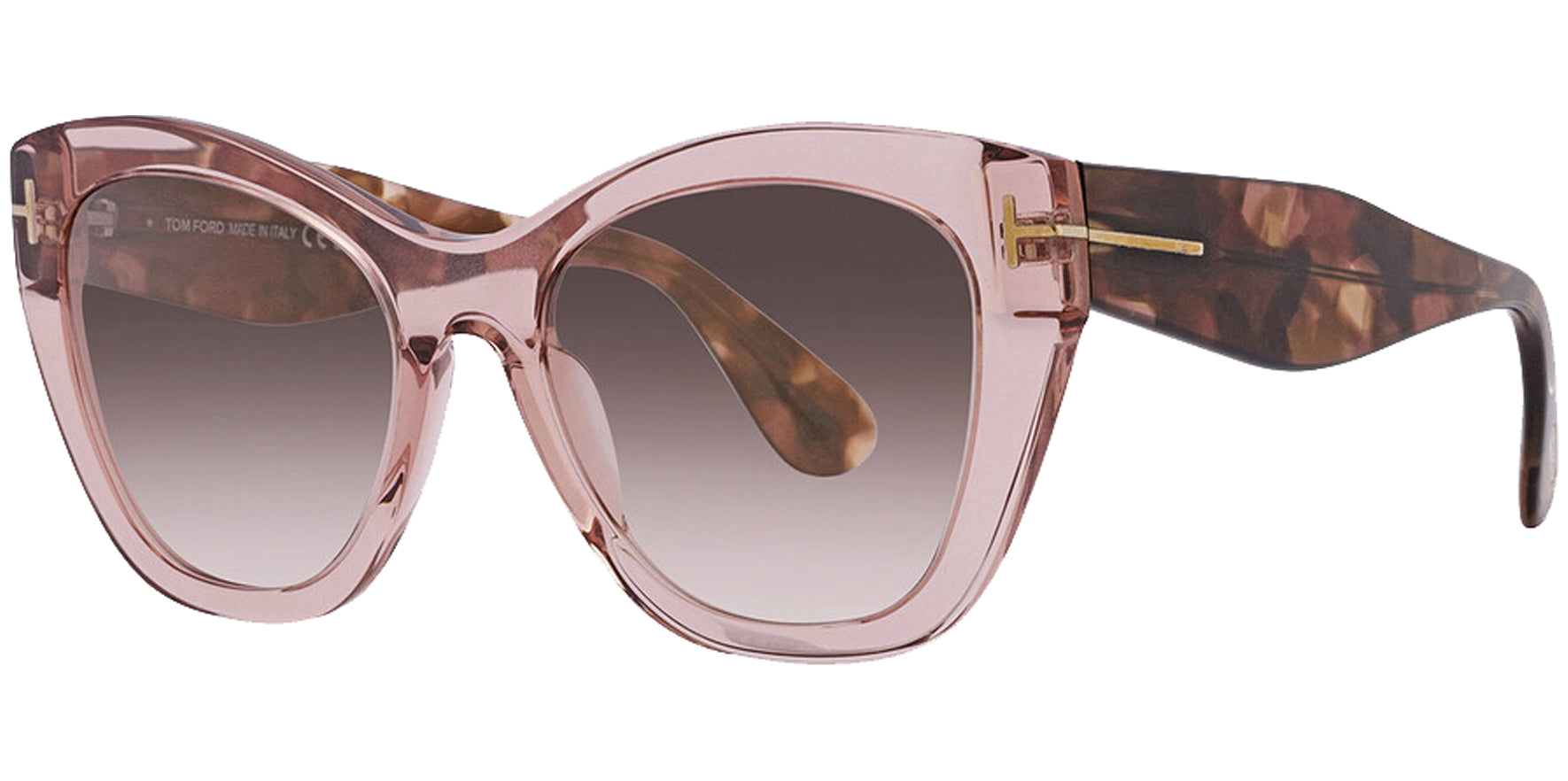 Tom Ford Cara Rounded Cat Eye w/ Gradient Lens