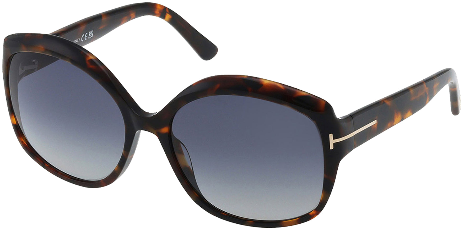 Tom Ford Chiara Squared Butterfly w/ Gradient Lens