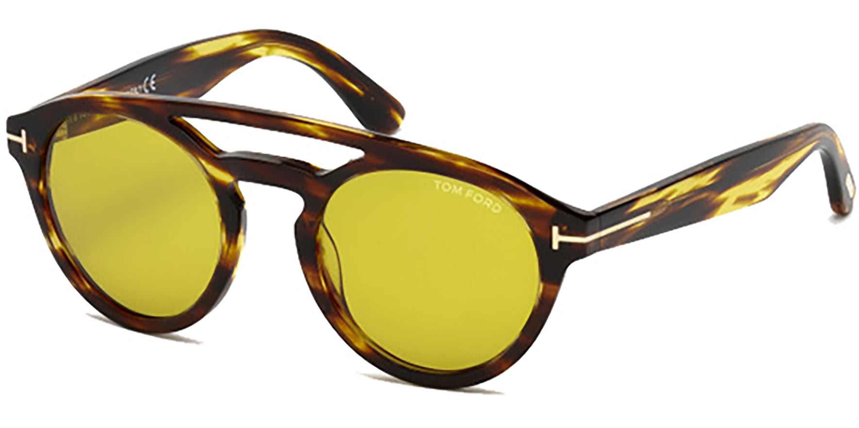 Tom Ford Clint Vintage Striped Brown - Eyedictive