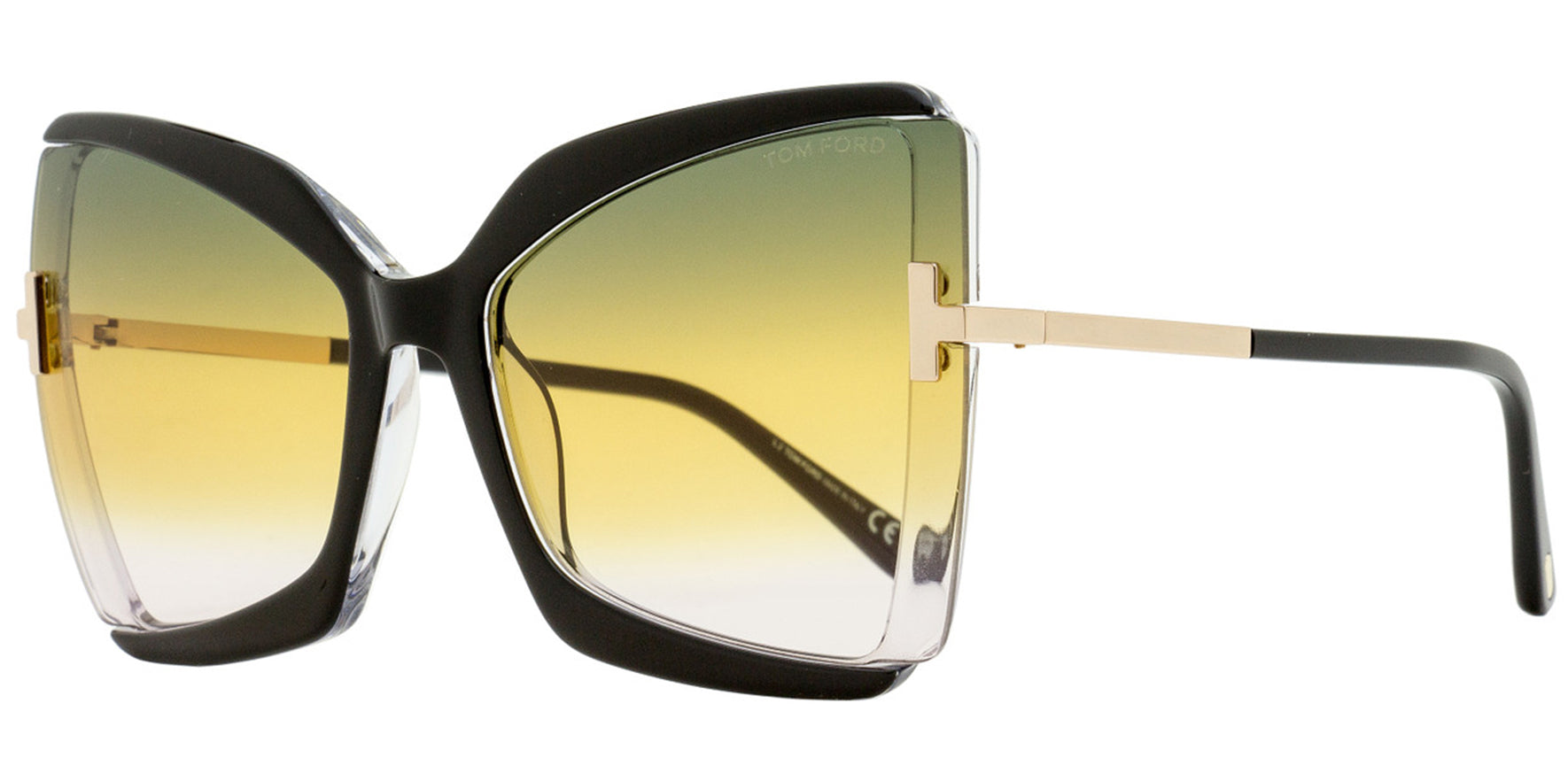Tom Ford Gia Oversized Butterfly w/ Gradient Lens - Eyedictive