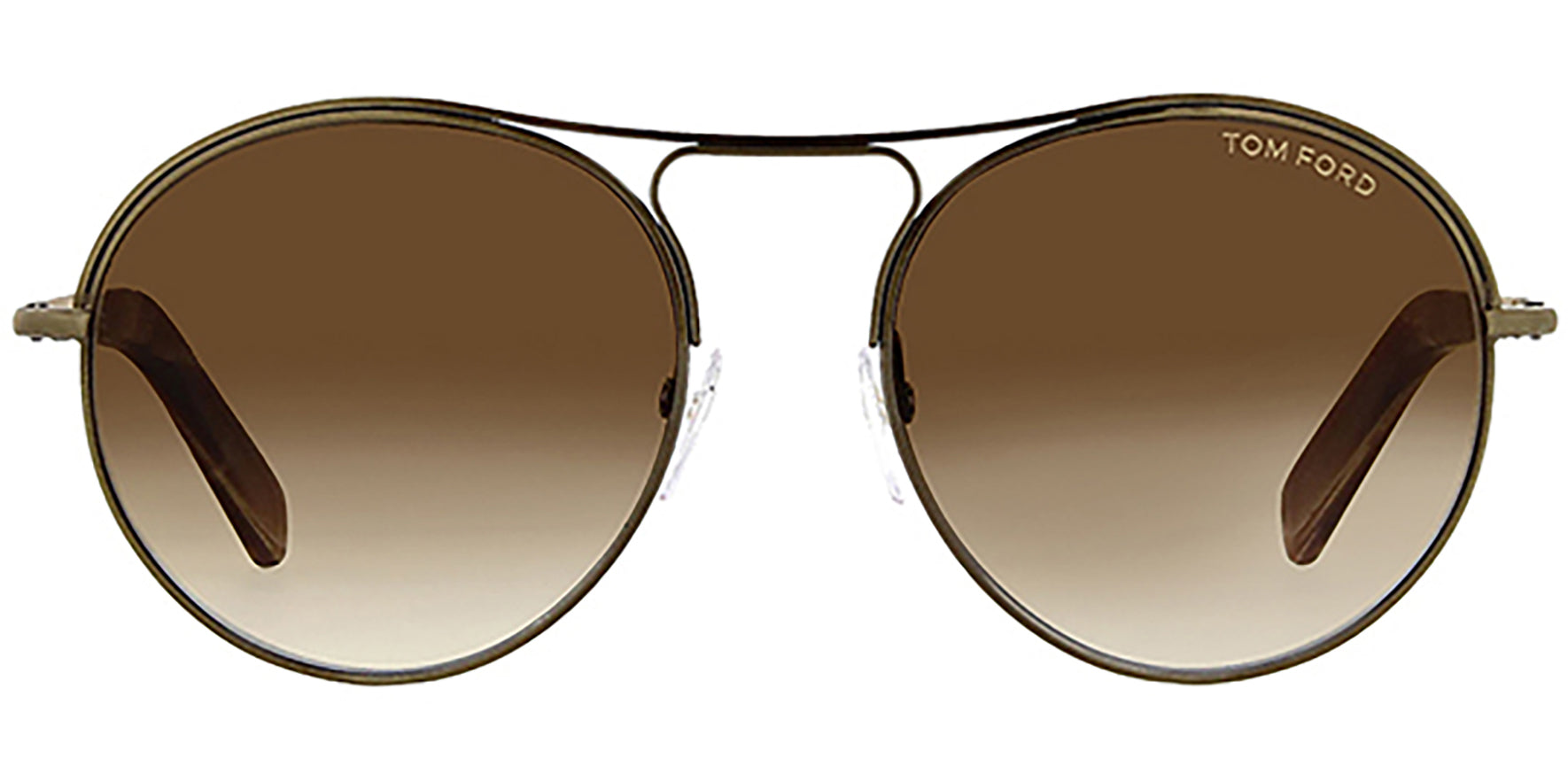 Tom Ford Jessie Vintage Round Metal Gradient - Eyedictive