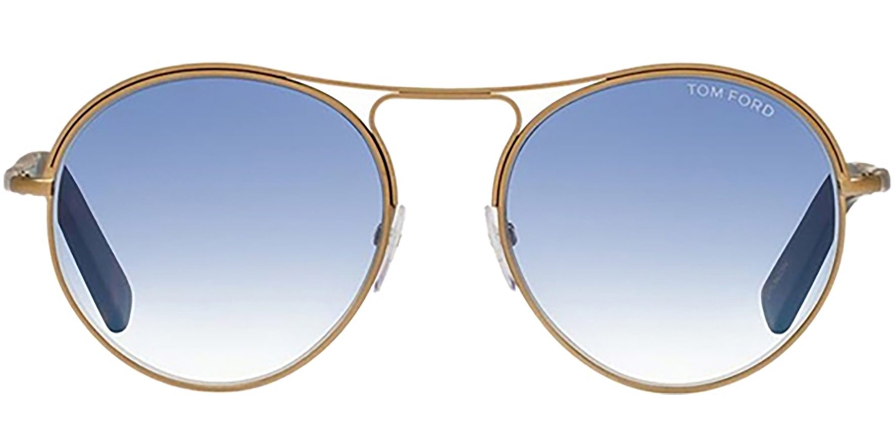 Tom Ford Jessie Vintage Round Metal Gradient - Eyedictive