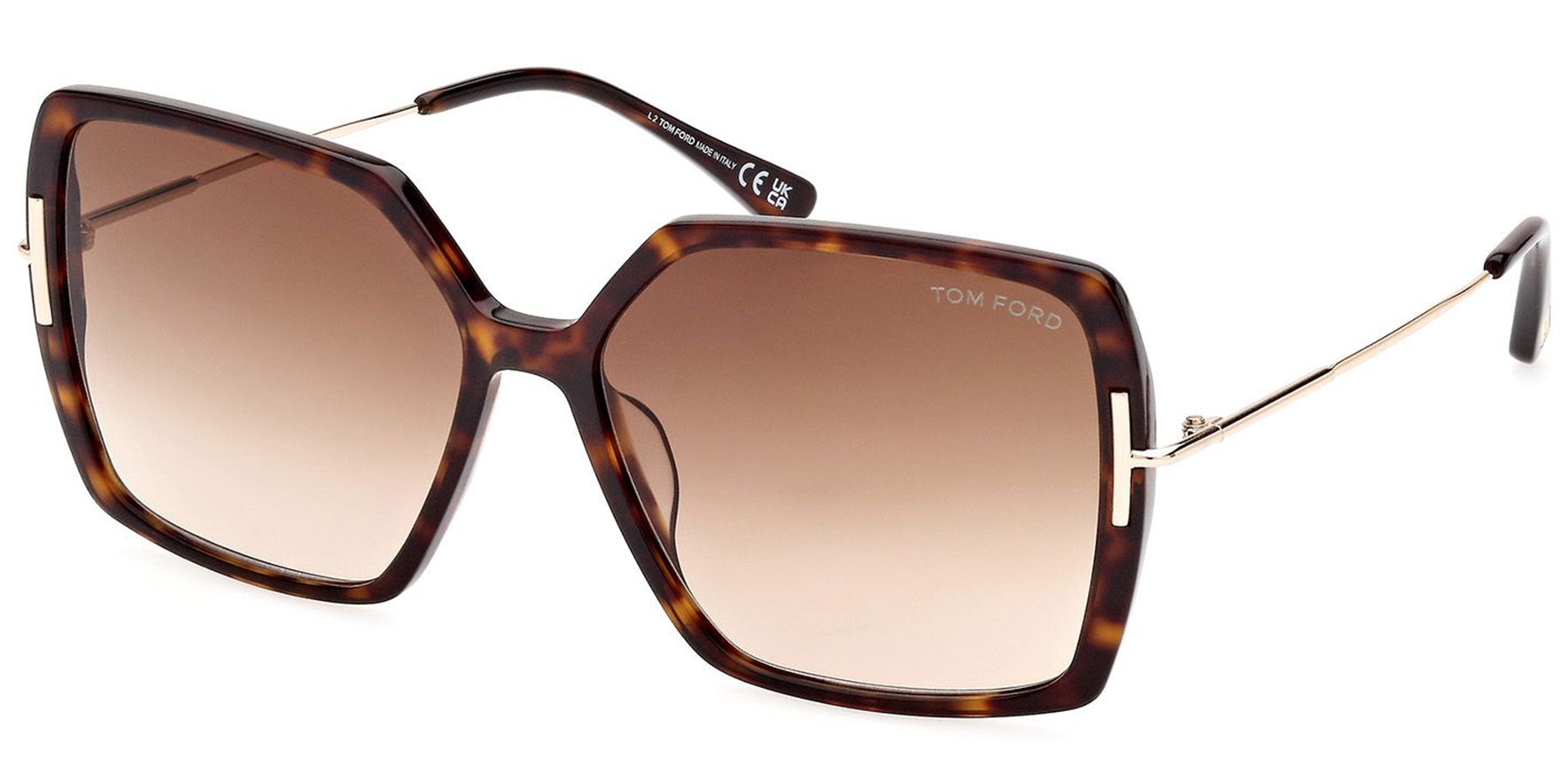 Tom Ford Joanna Polarized Havana Butterfly - Eyedictive