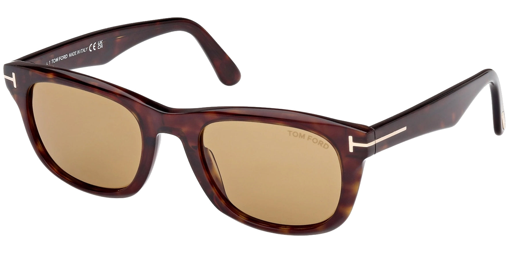 Tom Ford Kendel Dark Havana Soft Square - FT1076-52E-54