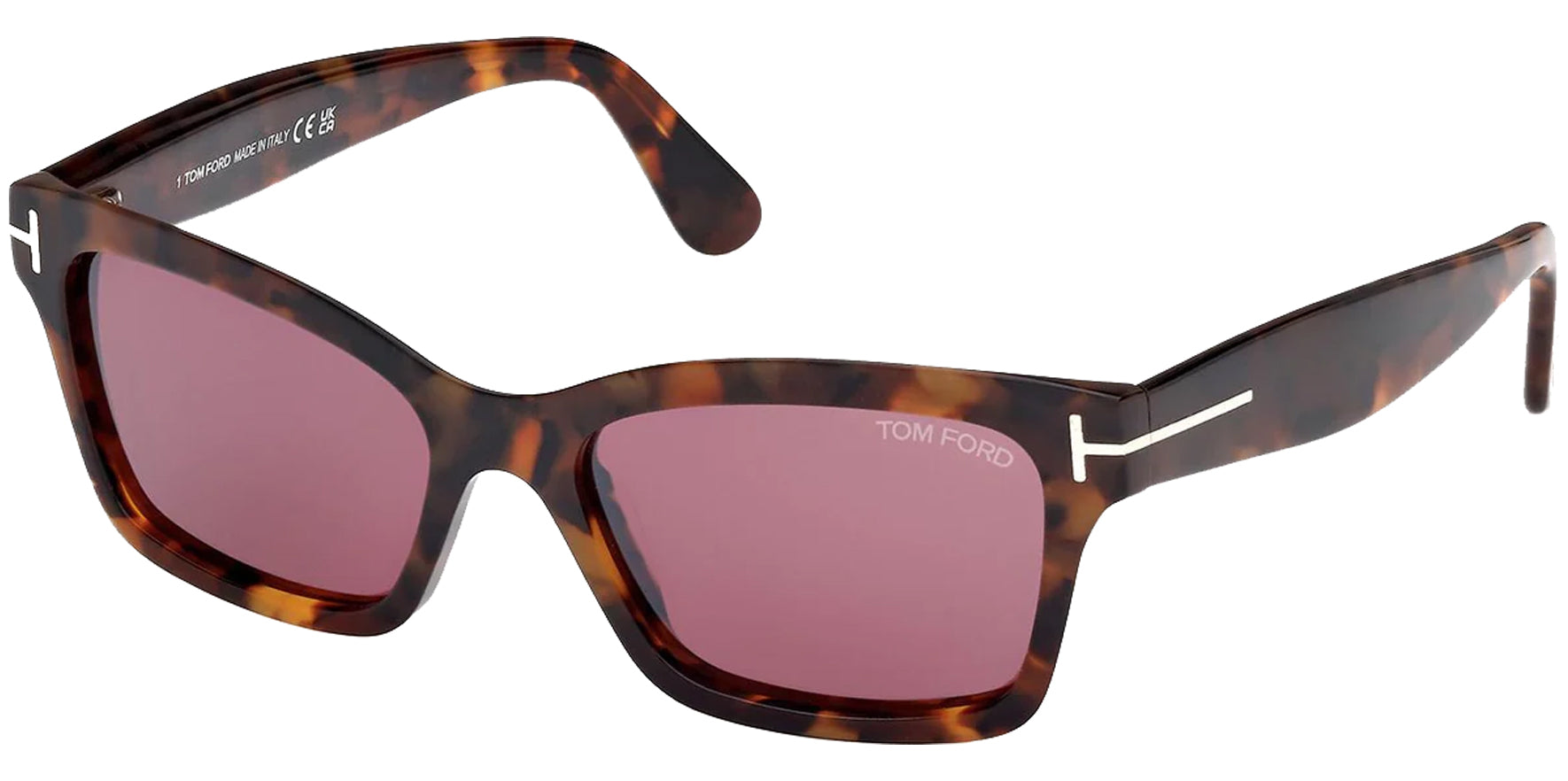 Tom Ford Mikel Dark Havana Rectangle - Eyedictive