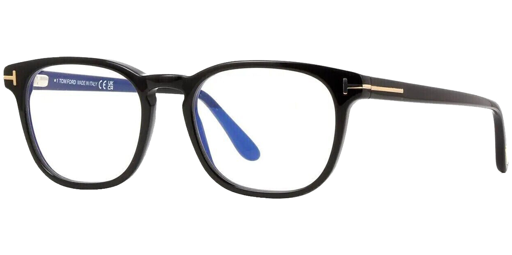 Tom Ford Shiny Black Blue Light Blocking Glasses - Eyedictive