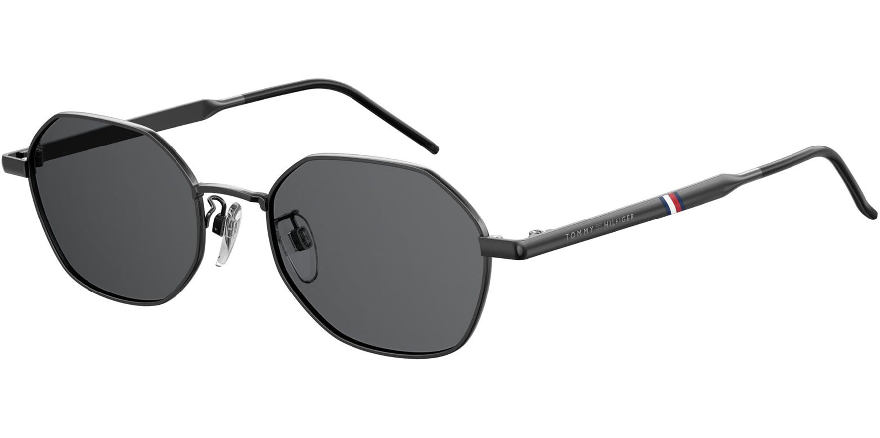 Tommy Hilfiger Dark Ruthenium/Black Geometric - Eyedictive