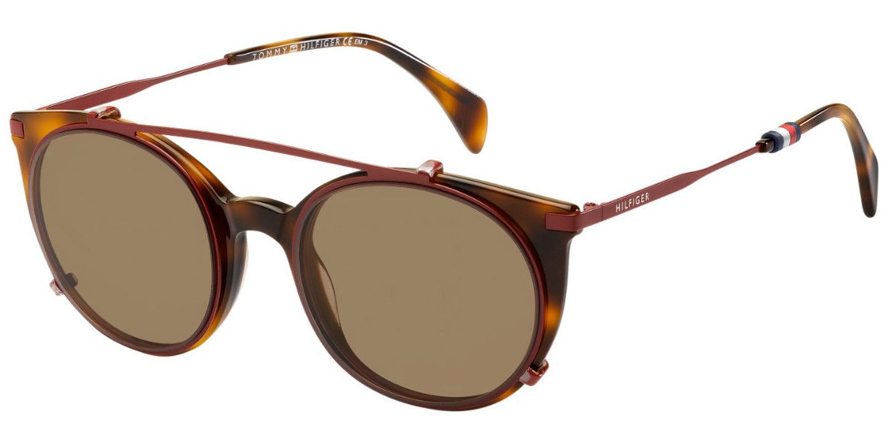 Tommy Hilfiger Round Brow-Bar Classic - Eyedictive