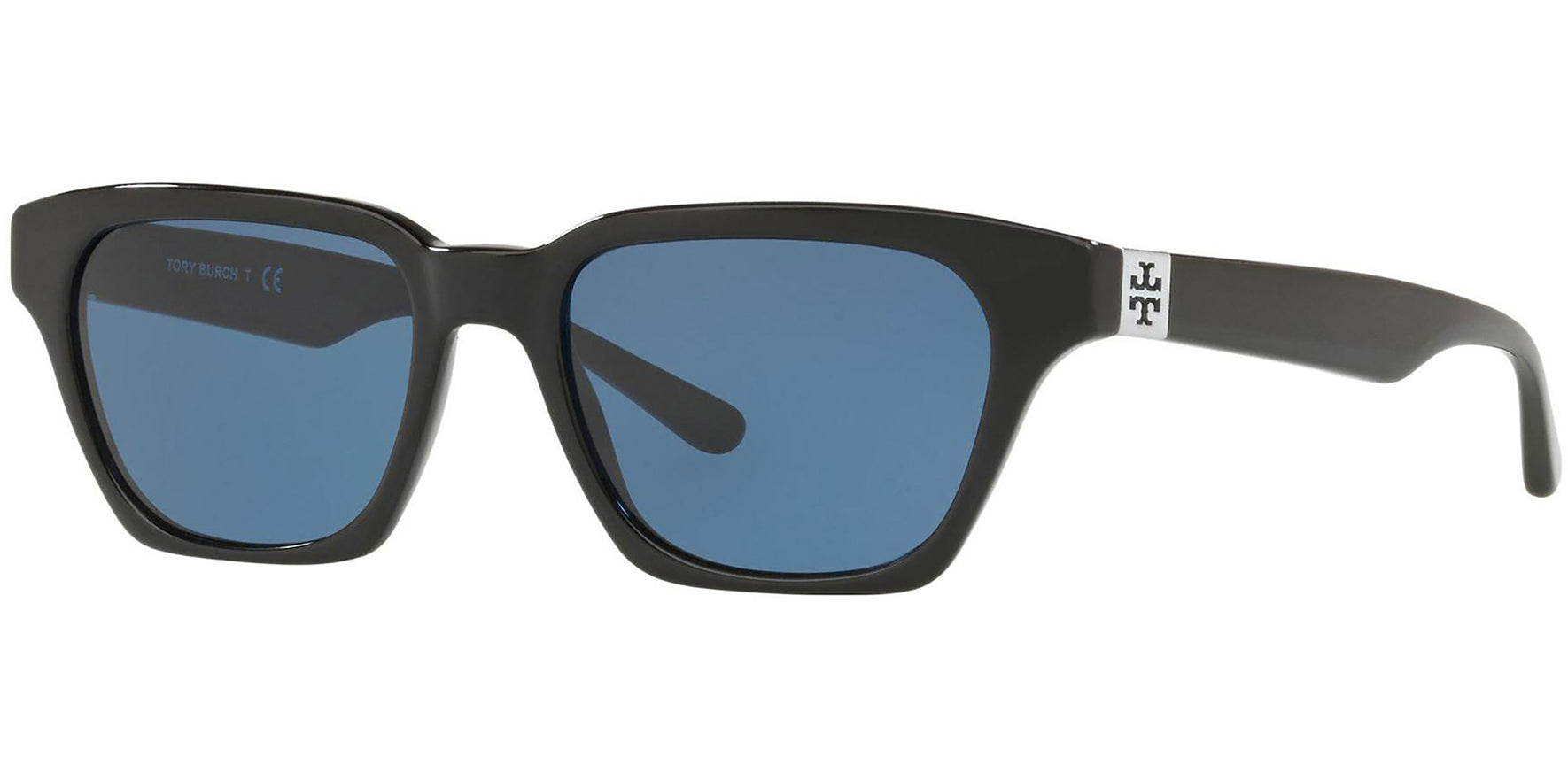 Tory Burch Black Retro Cat-Eye Rectangle - Eyedictive