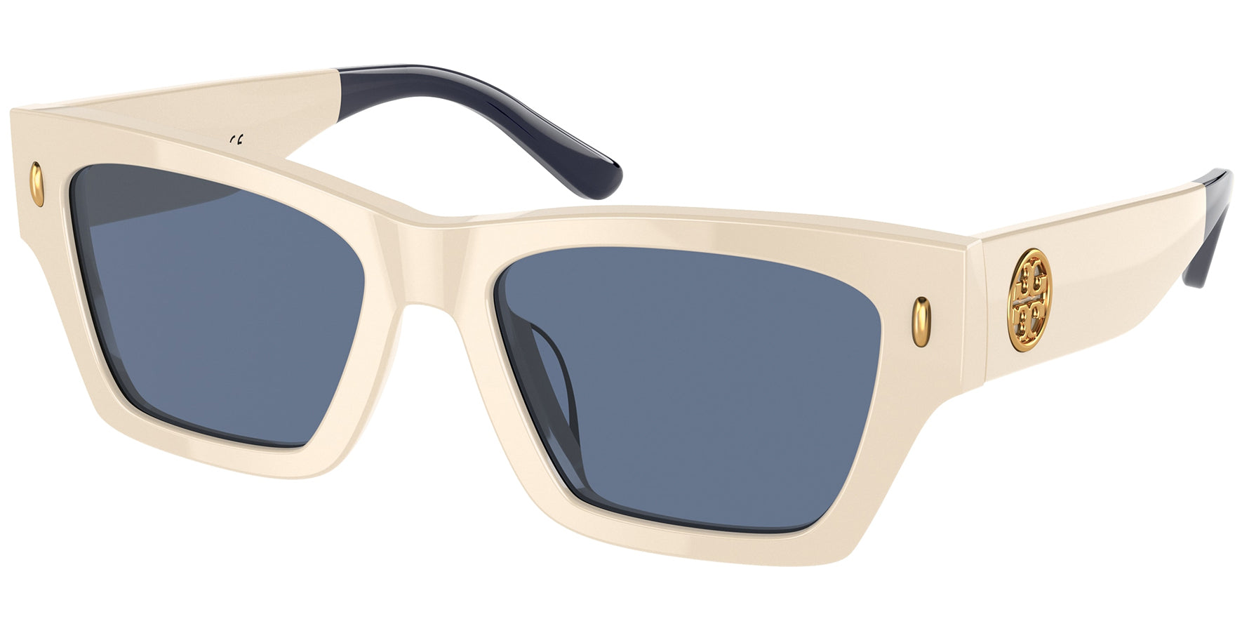 Tory Burch Chunky Ivory Rectangle - Eyedictive