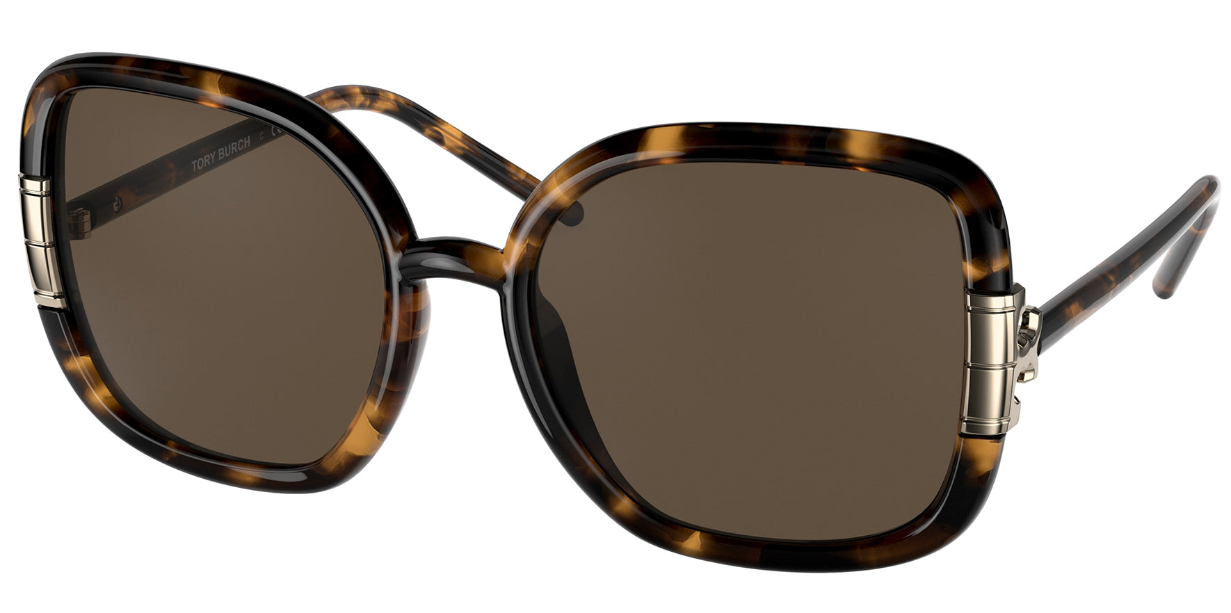 Tory Burch Dark Tortoise Oversize Butterfly - Eyedictive