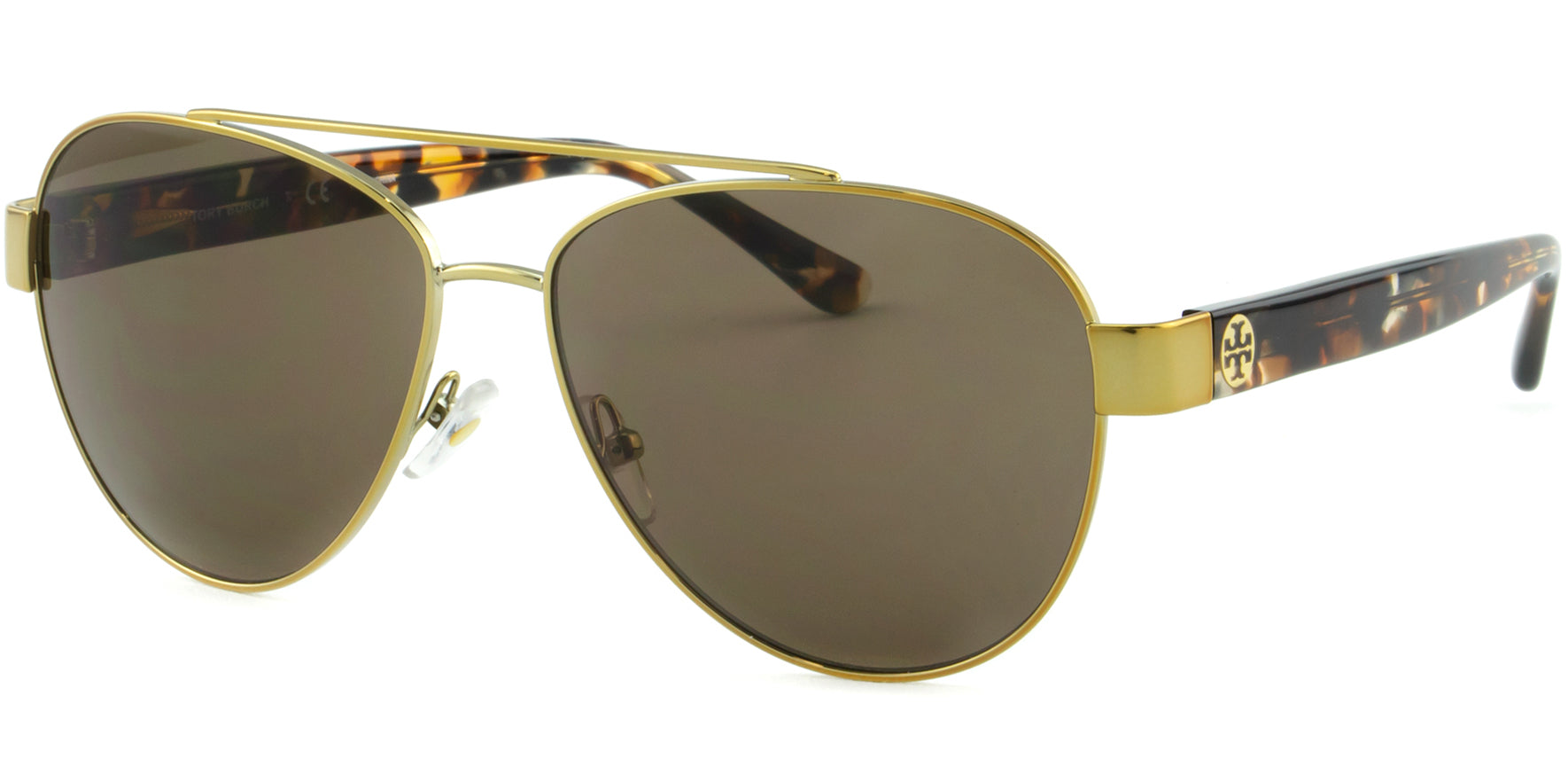 Tory Burch Metal Aviator w/ Acetate Temples - Eyedictive