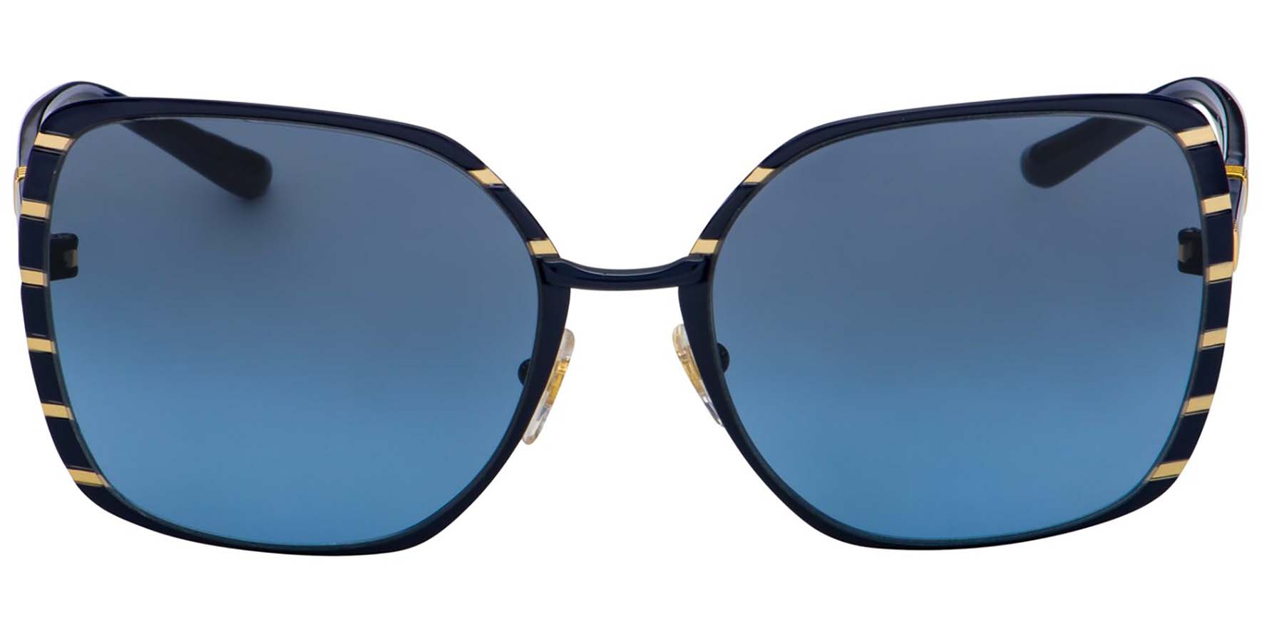 Tory Burch Midnight/Gold Butterfly w/ Gradient Lens - Eyedictive