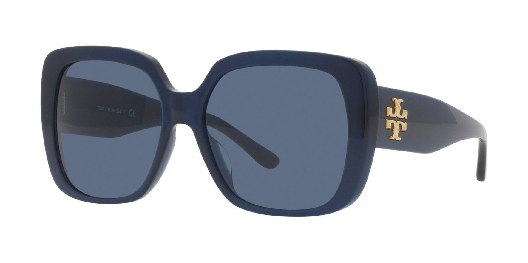 Tory Burch Milky Navy Chunky Oversized - Eyedictive