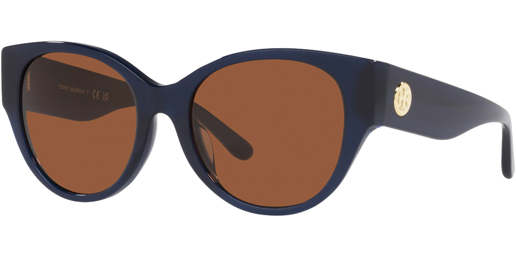 Tory Burch Wide Temple Round Cat Eye - Eyedictive