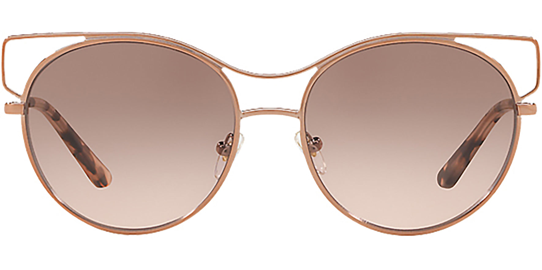 Tory Burch Shiny Rose Gold Cat Eye - Eyedictive