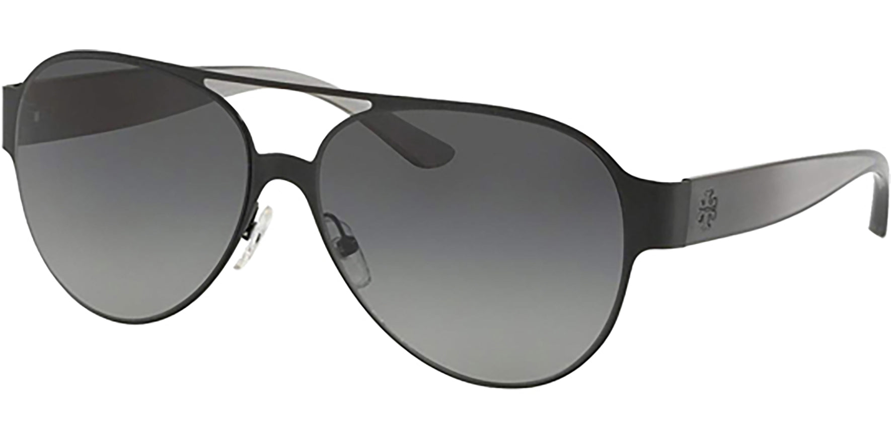 Tory Burch Stylized Aviator w/ Gradient Lens - Eyedictive