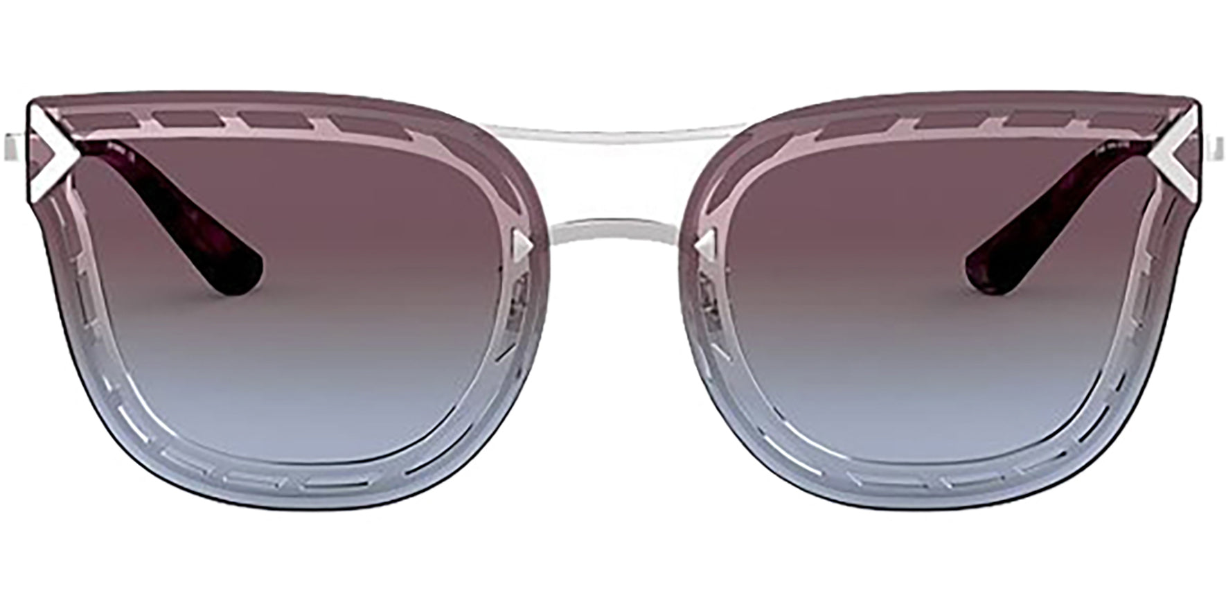 Tory Burch Silver-Tone Open-Wire Cat Eye - Eyedictive