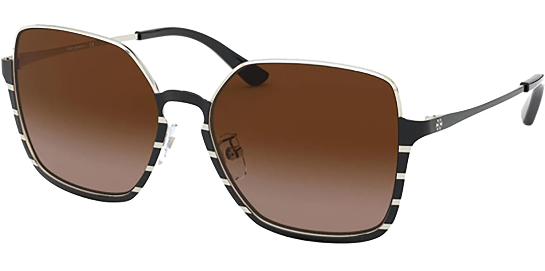 Tory Burch Half-Rim Squared Butterfly - Eyedictive