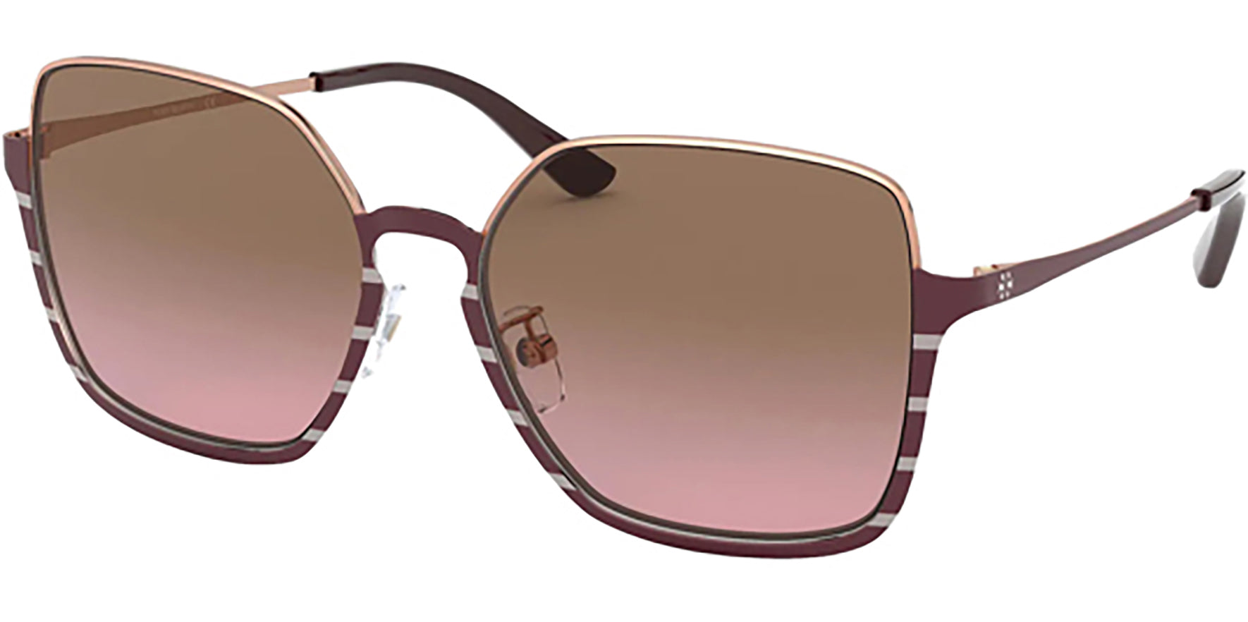 Tory Burch Half-Rim Squared Butterfly - Eyedictive