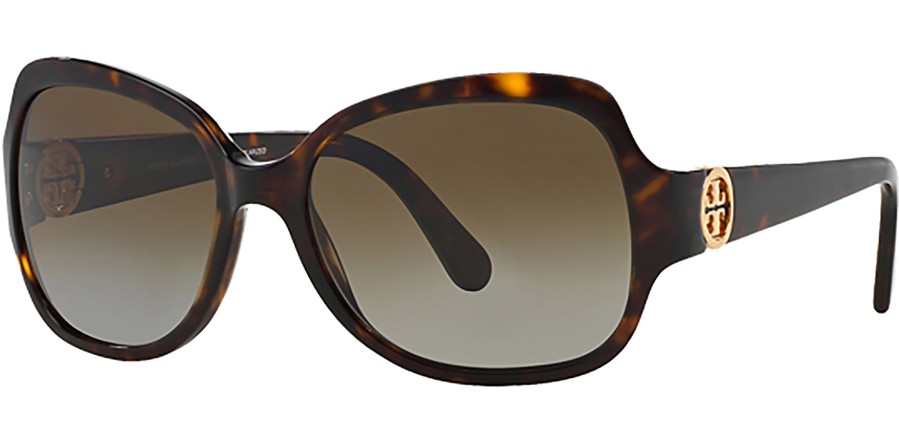 Tory Burch Polarized Dark Tortoise Butterfly - Eyedictive