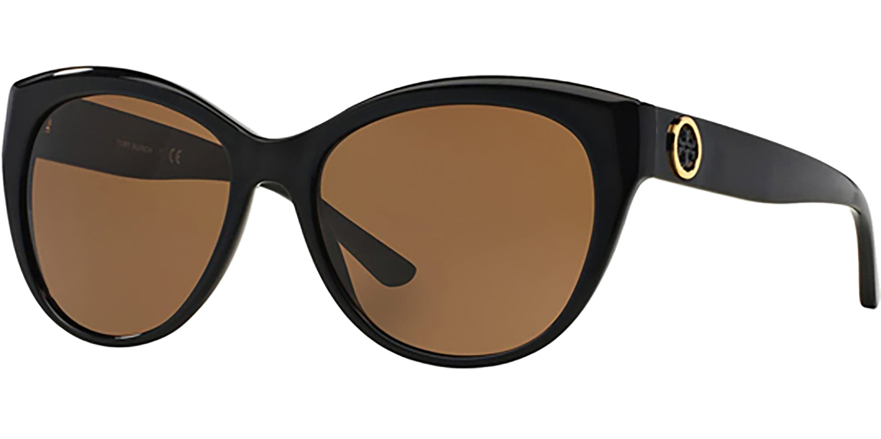 Tory Burch Black Rounded Cat Eye - Eyedictive