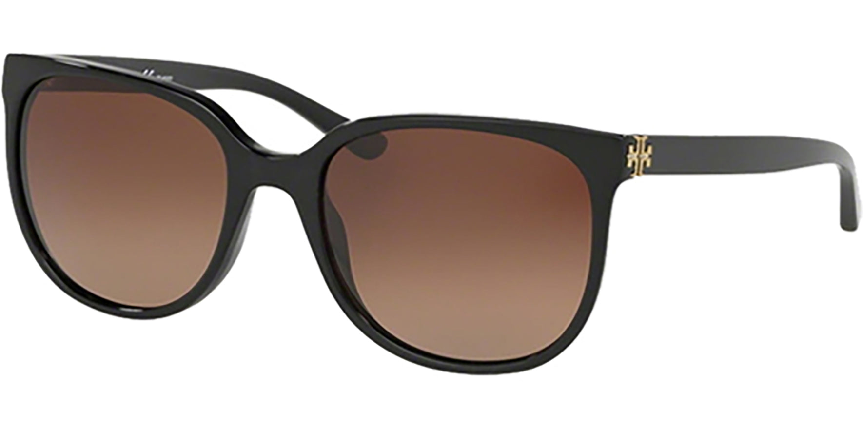 Tory Burch Polarized Black Soft Square - Eyedictive