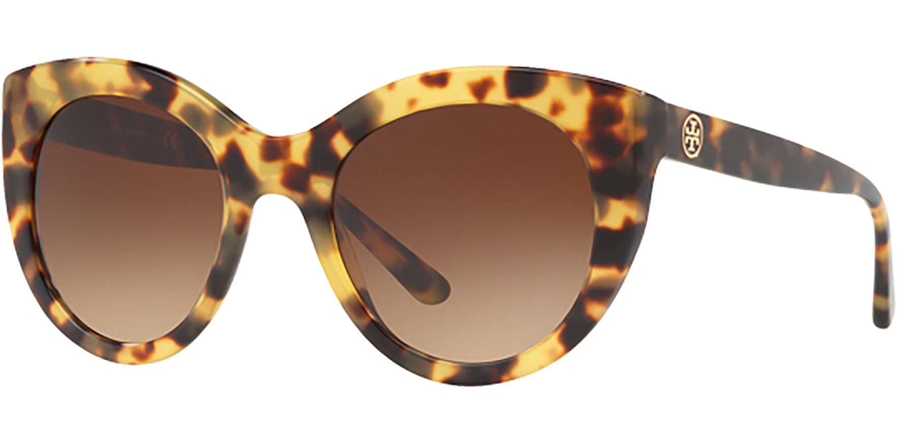 Tory Burch Tokyo Tortoise Round Cat Eye - Eyedictive