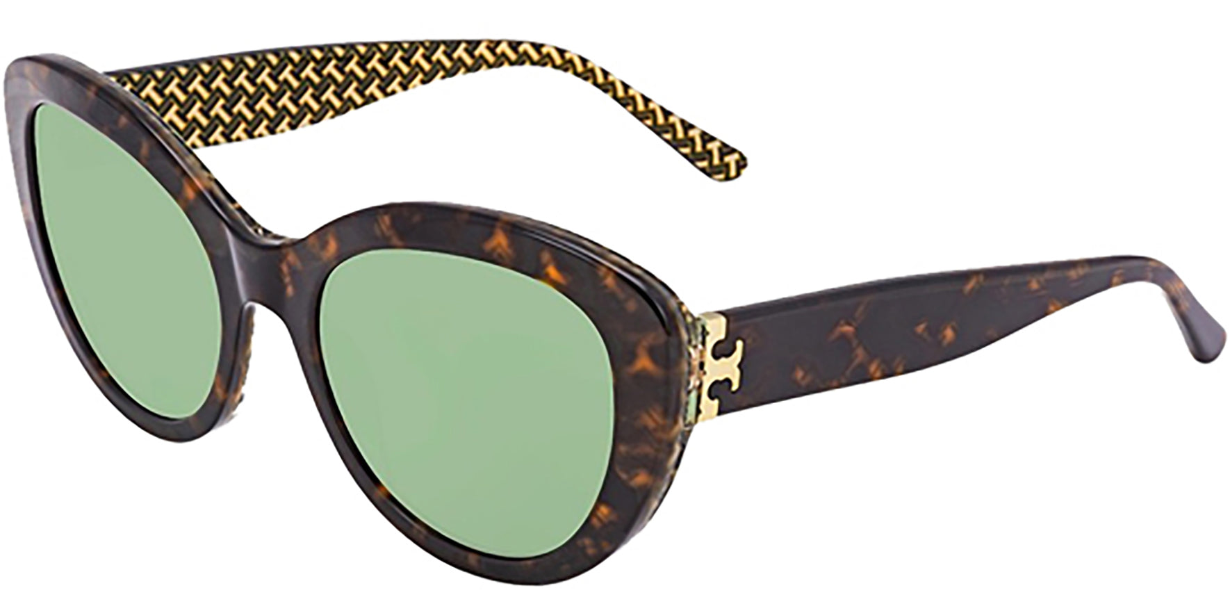 Tory Burch Tortoise Rounded Cat-Eye - Eyedictive