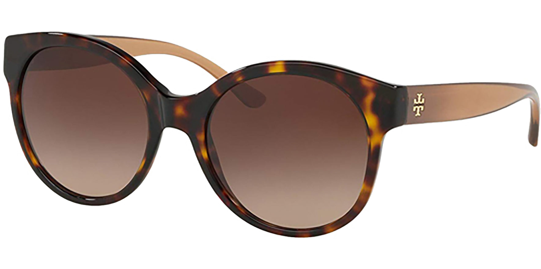 Tory Burch Oversize Round w/ Gradient Lens - Eyedictive