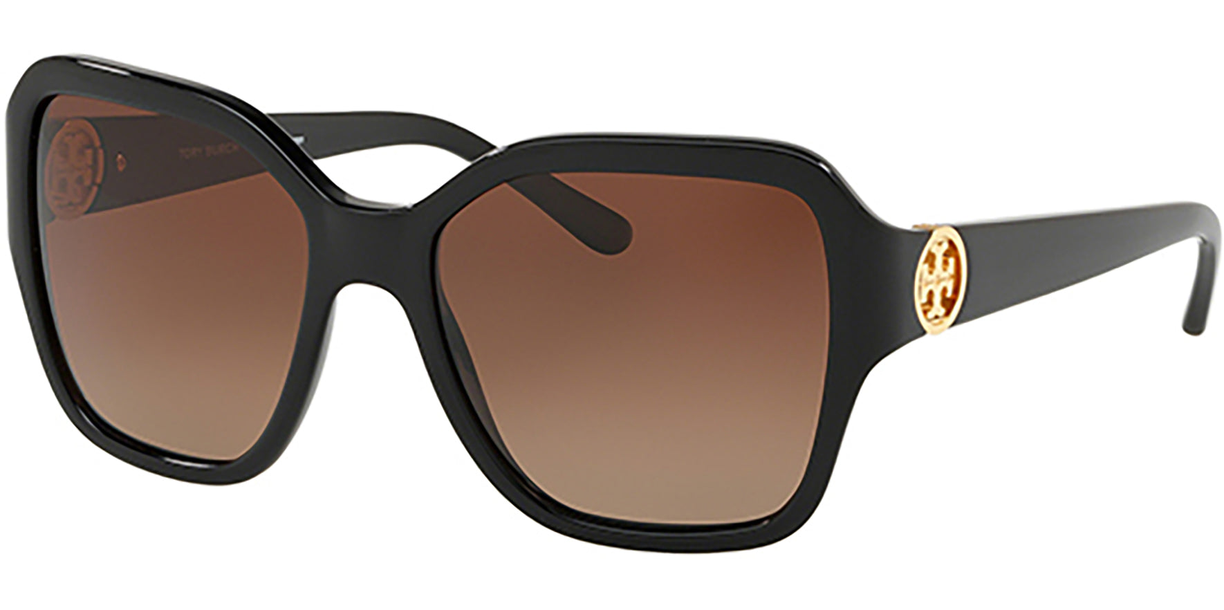 Tory Burch Polarized Black Butterfly w/ Gradient Lens - Eyedictive