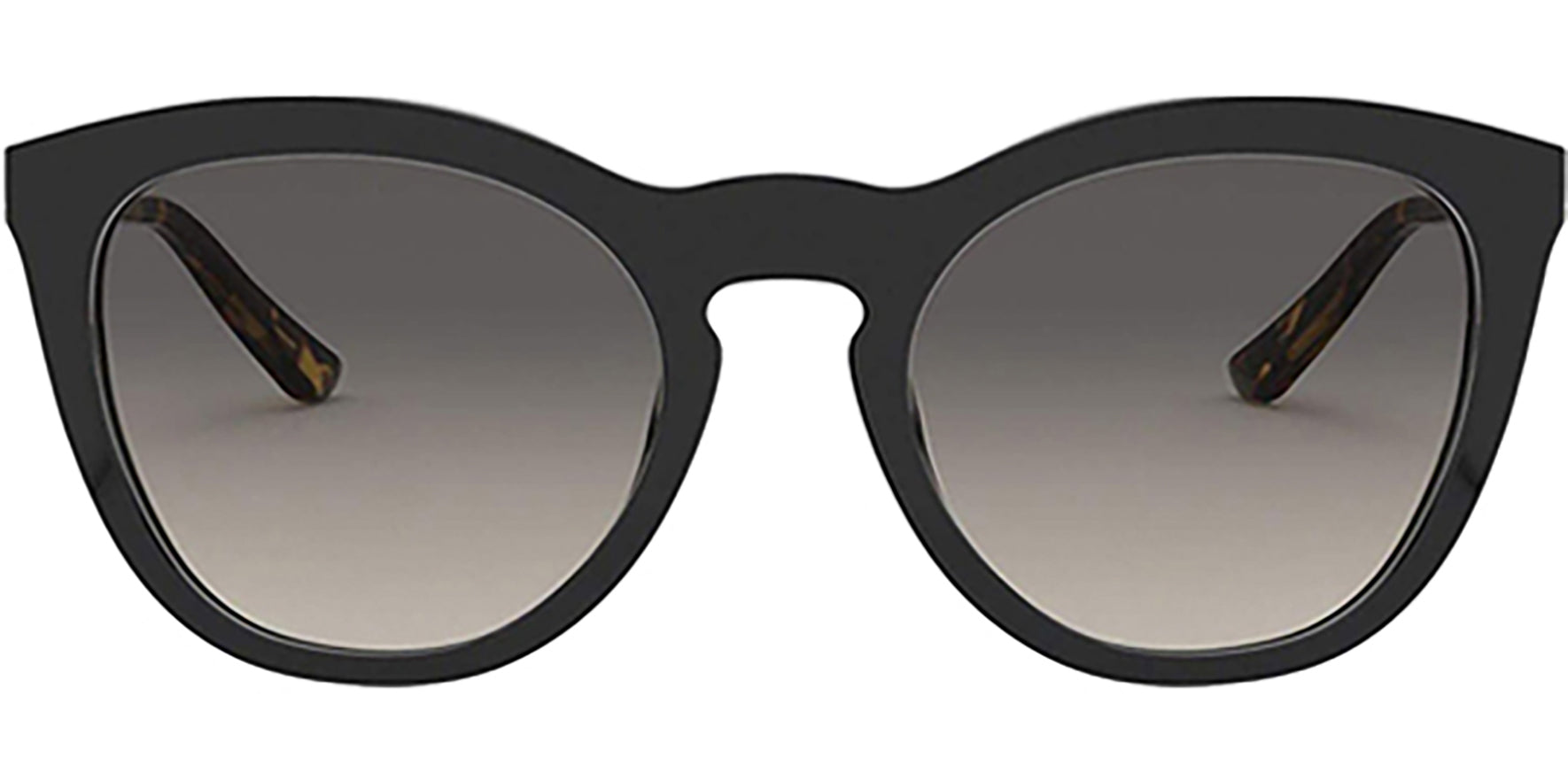 Tory Burch Black Rounded Cat Eye w/ Gradient Lens - Eyedictive