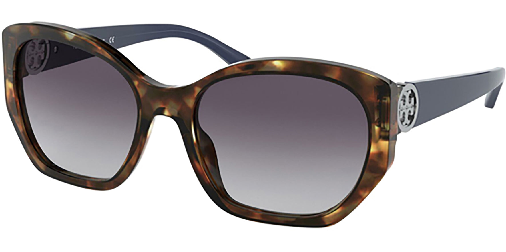 Tory Burch Vintage Tortoise Soft Hexagonal Oversize - Eyedictive