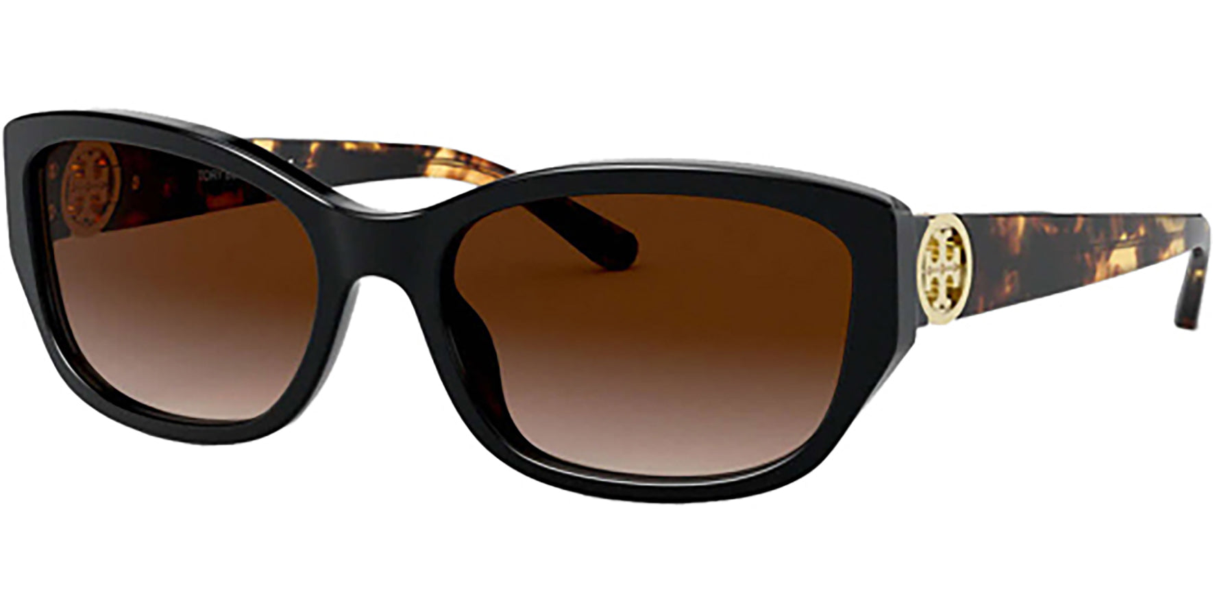 Tory Burch Stylized Rectangle w/ Gradient Lens - Eyedictive