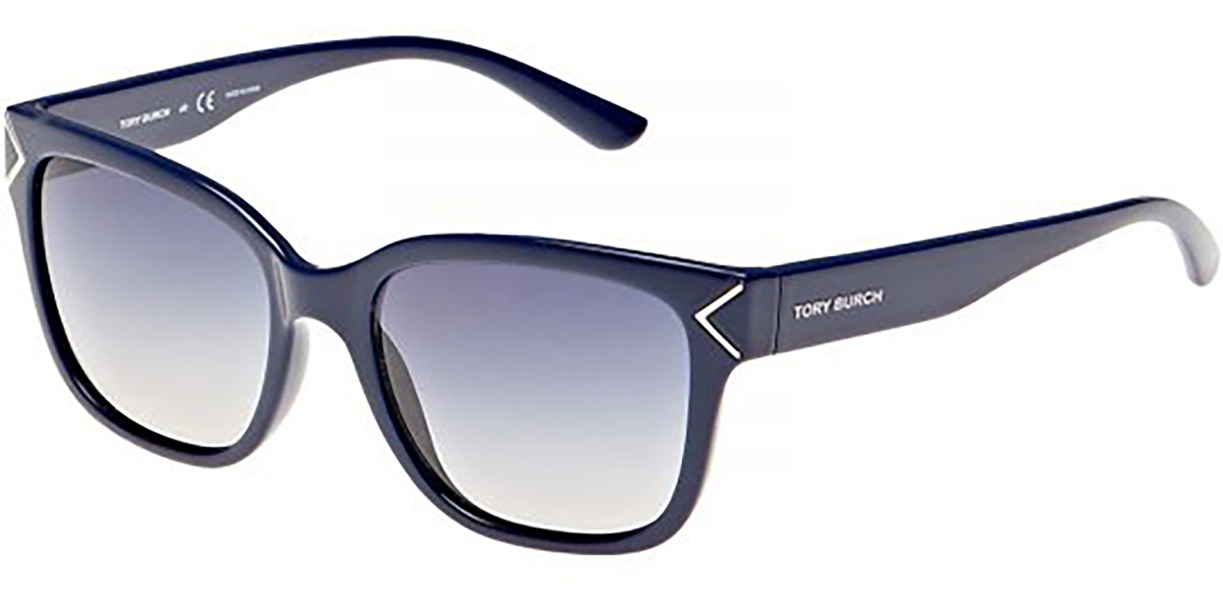 Tory Burch Navy Soft Square w/ Gradient Lens - Eyedictive