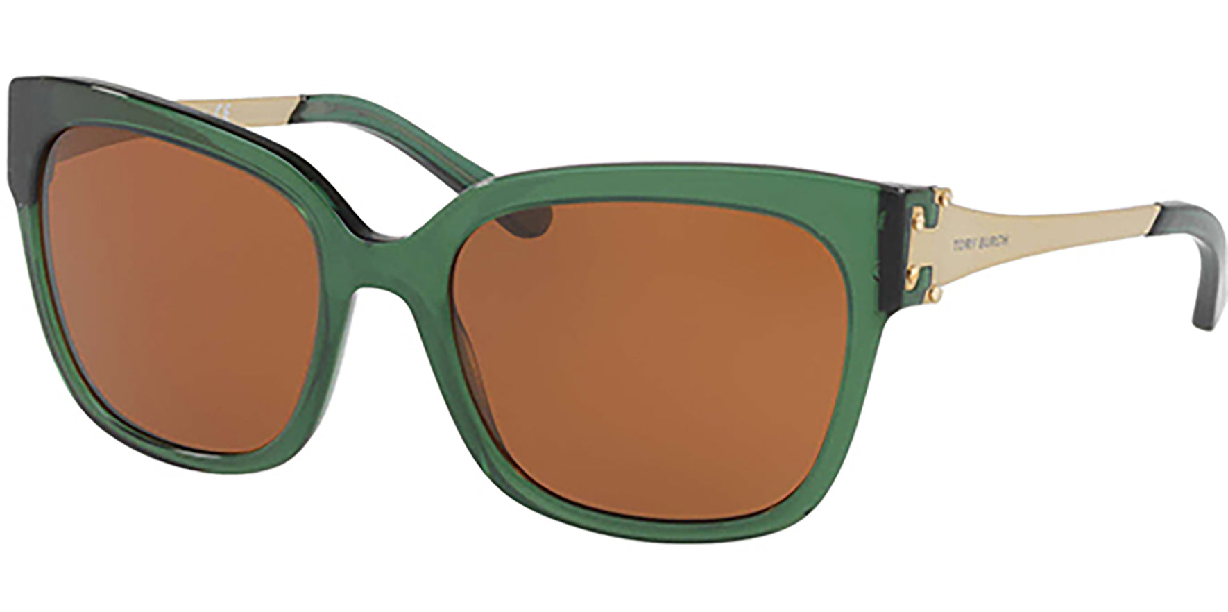 Tory Burch Bottle Green Modified Cat-Eye - Eyedictive