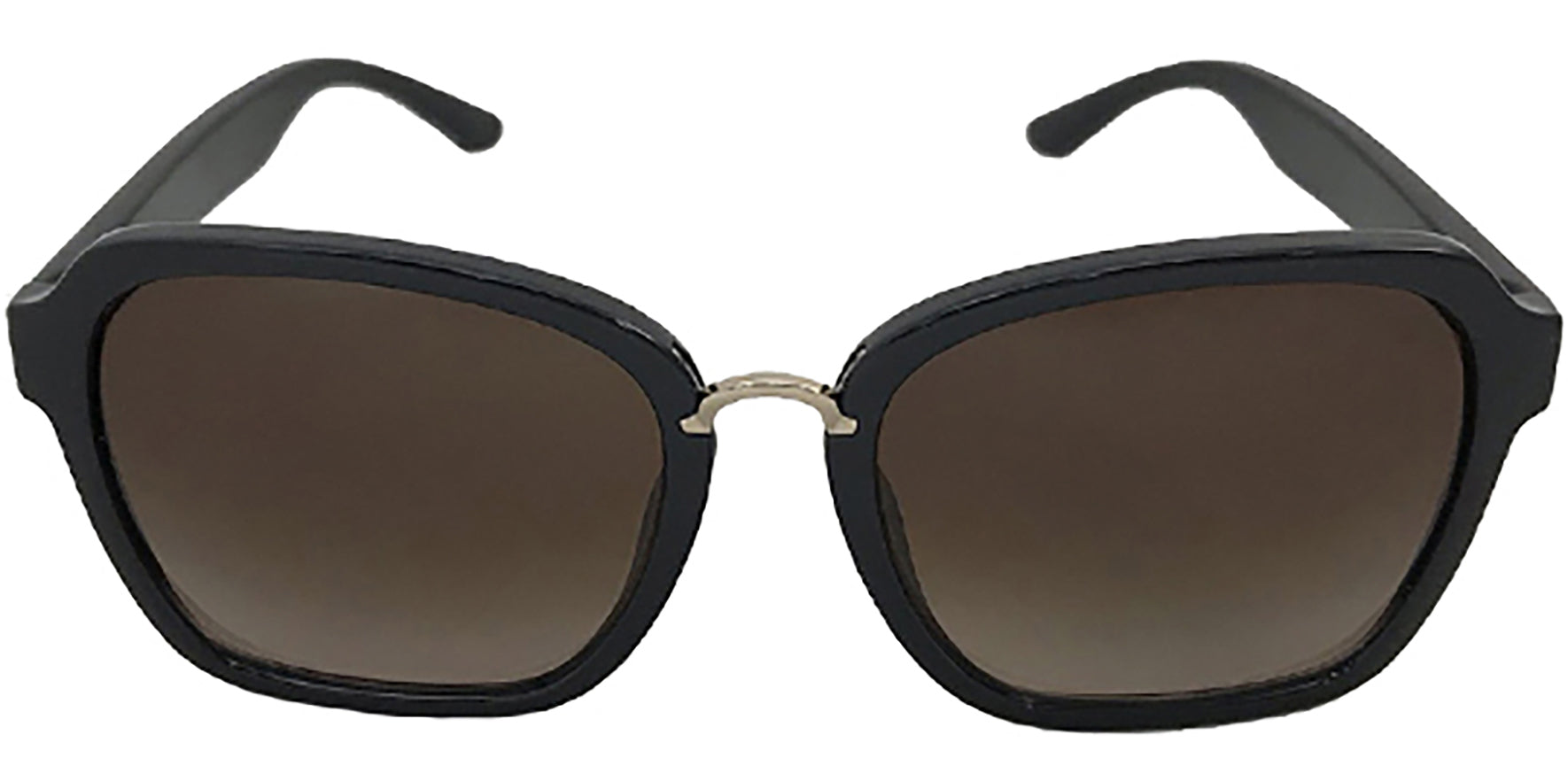 Tory Burch Black Oversize Square w/ Gradient Lens - Eyedictive