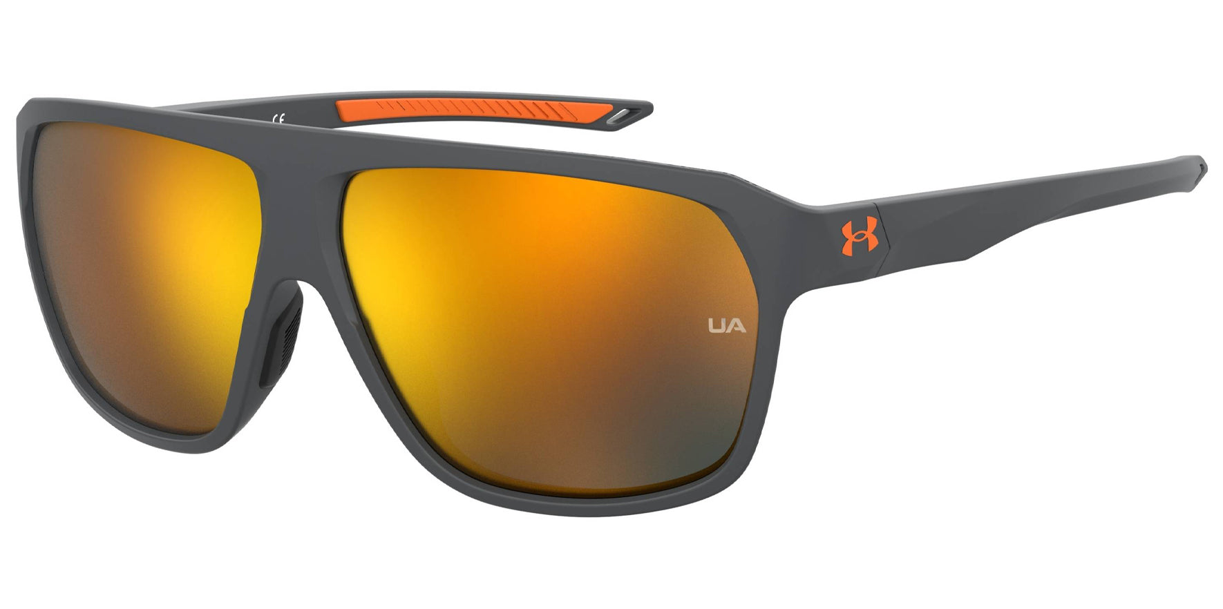 Under Armour Dominate Matte Grey Pilot Sport - Eyedictive