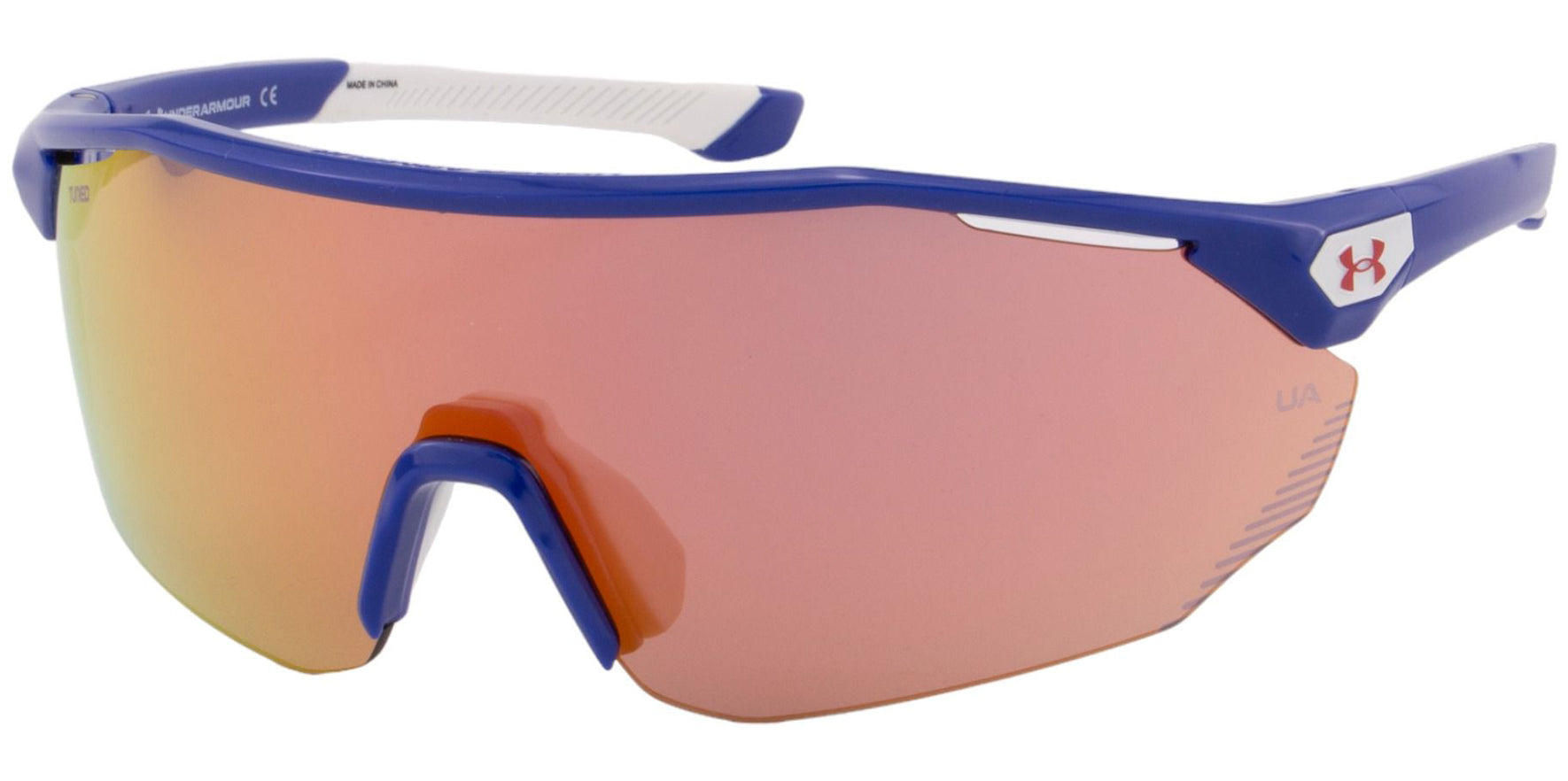 Under Armour Force 2 Semi-Rimless Shield Wrap - Eyedictive