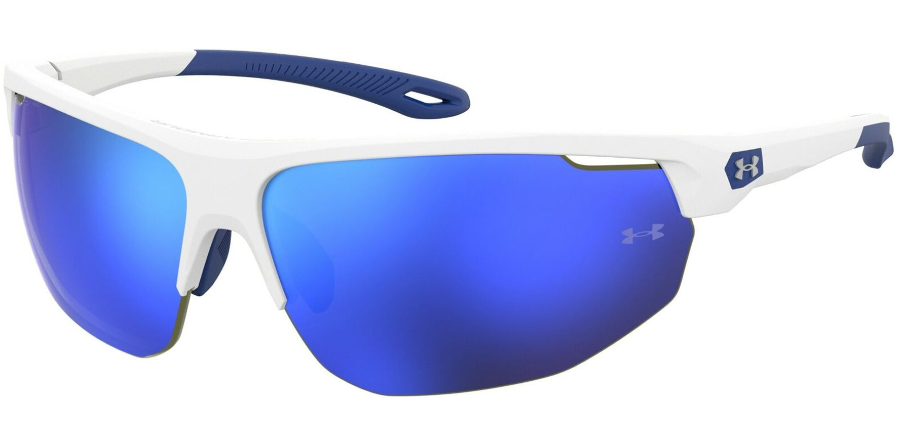 Under Armour Semi Rimless Wrap w/ Mirror Lens - Eyedictive