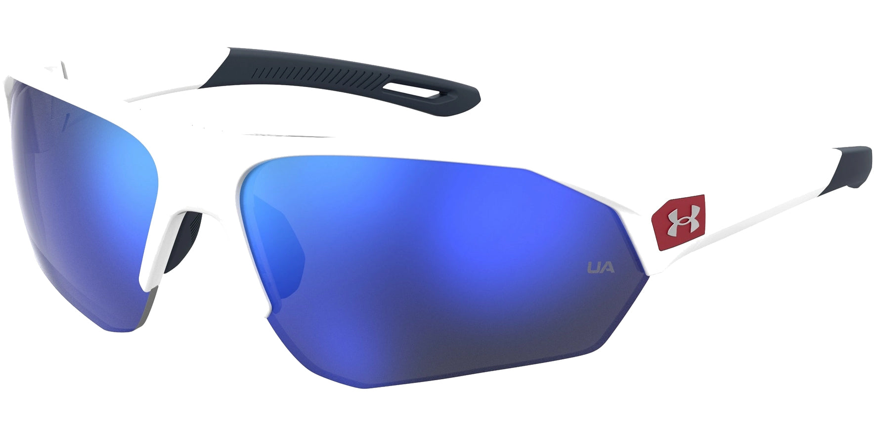 Under Armour TUNED Playmaker Semi-Rimless w/ Mirror Lens - Eyedictive