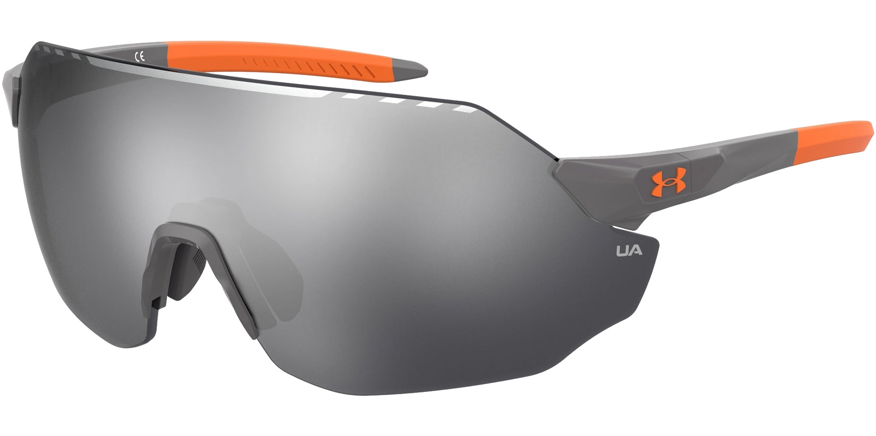 Under Armour UA Halftime Jet Grey Rimless Shield - Eyedictive