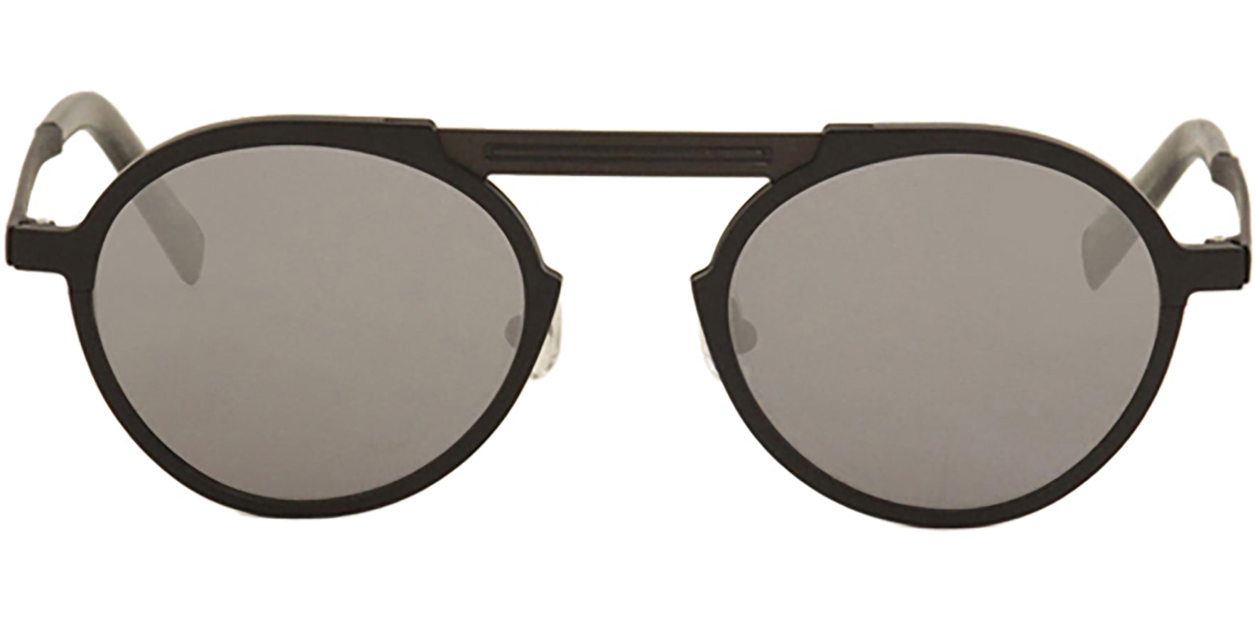 John Varvatos Cooper Matte Black/Gunmetal Round - Eyedictive