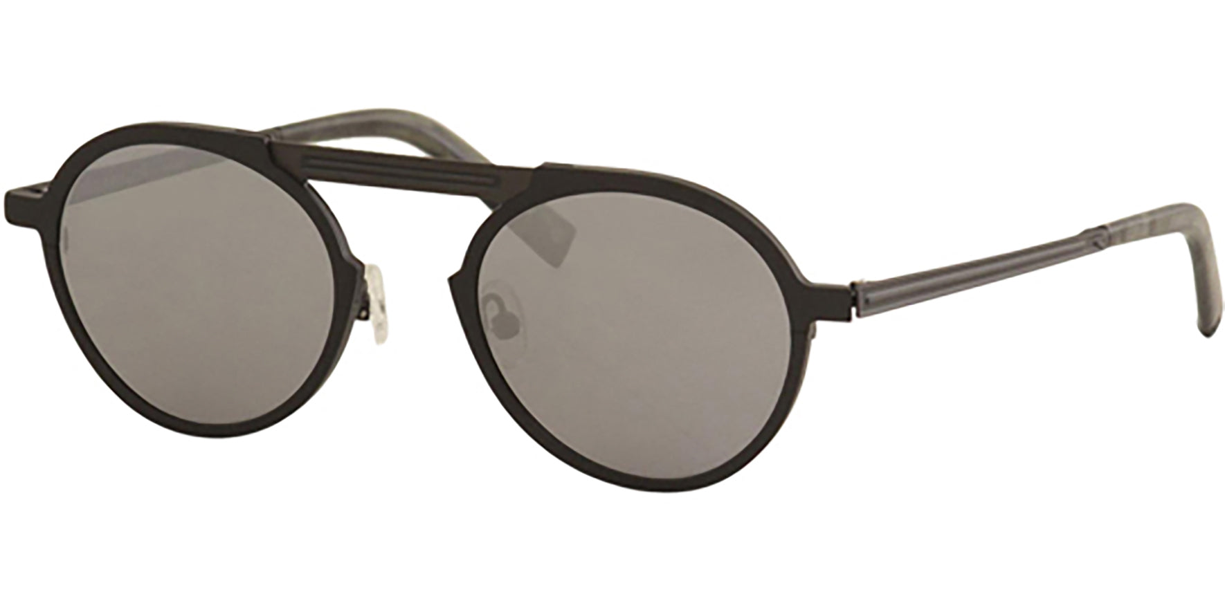 John Varvatos Cooper Matte Black/Gunmetal Round - Eyedictive