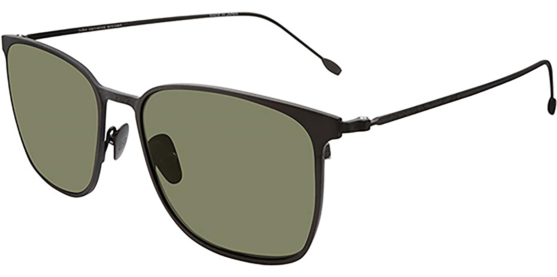 John Varvatos Gunmetal Thin Square Classic - Eyedictive