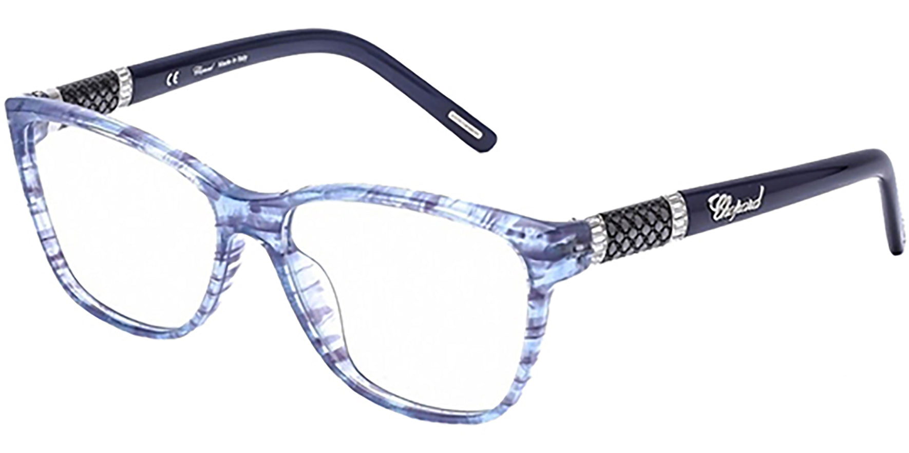 Chopard Violet Silk Soft Square Eyeglass Frames - Eyedictive