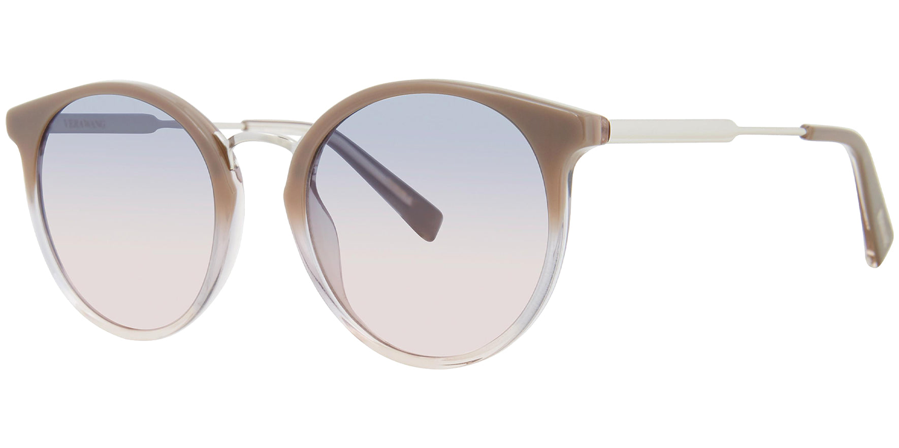 Vera Wang Round Pantos Sunglasses w/ Gradient Lens